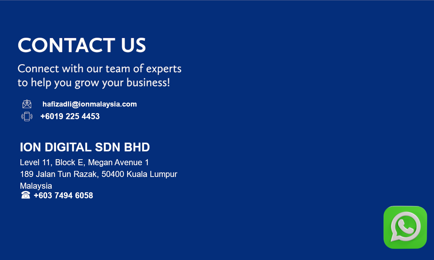 ION contact